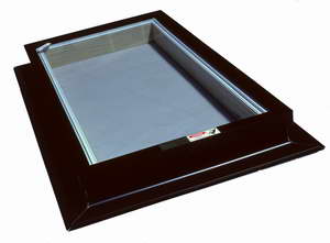 Flat glass skylight