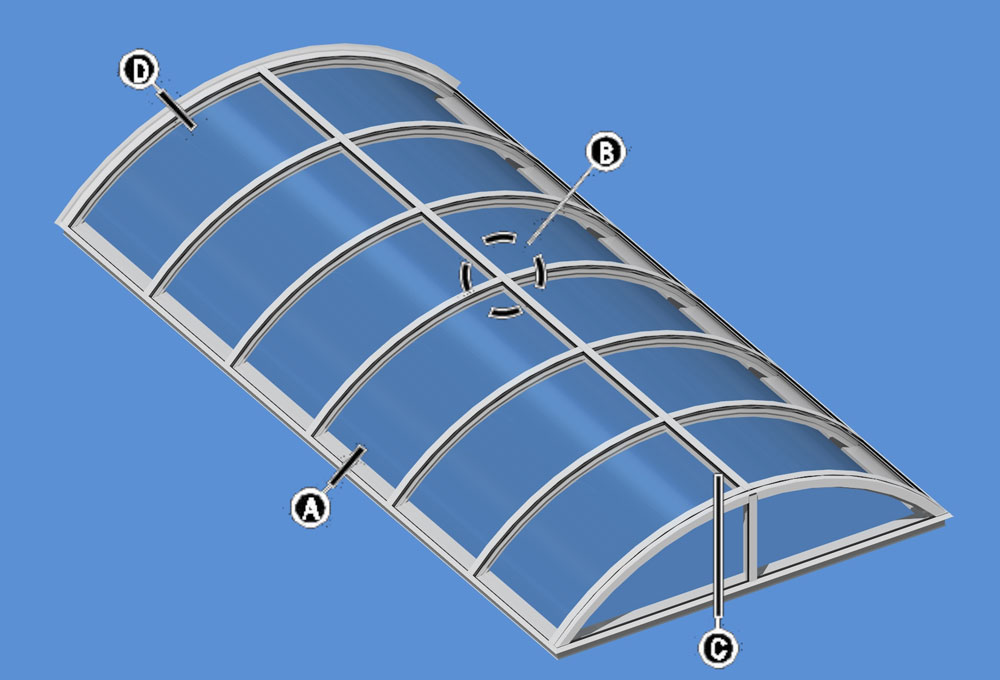 Low-Rise Barrel Vault diagram