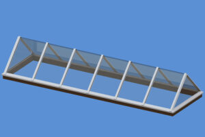 Ridge with Vertical Ends
