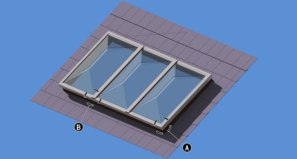 Tandem with Formed Acrylic Glazing diagram